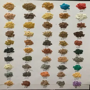 Epoxy Floor Rock Sheet Ultra-thin Colored Mica Rock Sheet Interior and Exterior Wall Coating With Colored Rock Sheet and Shell Color Chips thumbnail-3