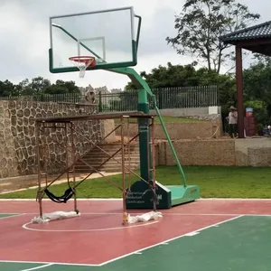 Jinling Basketball Backboard, Tempered Glass Basketball Backboard, Basketball Hoop, Basketball Net, Shenzhen Basketball Stand thumbnail-3