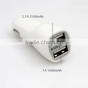 Mini Car Charger,portable Usb Car Charger,for Mobile Phone Dual Usb Car Charger thumbnail-1
