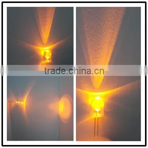 595nm 10mm Round Led Amber Color Led Diode thumbnail-1