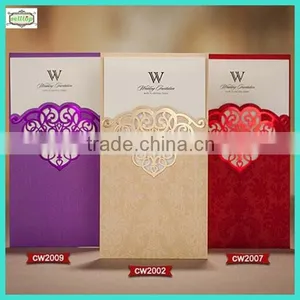 2014 High Quality Handmade Doc Wedding Invitation Card thumbnail-1