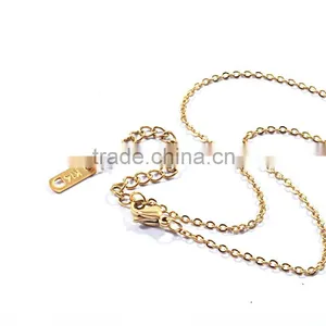 Wholesale Ballerina Necklace Latest Design Saudi Gold Jewelry Necklace thumbnail-6