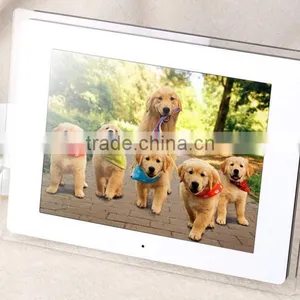 New 12.1" 1024*768 HD TFT-LCD Digital Photo Frame Alarm Clock MP3 MP4 Movie Player With Remote Desktop US Plug thumbnail-1