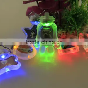 Mixed Wholesale 6 Styles 5 Colors Led Light Pet Pendant Dog Tag Pendant thumbnail-6