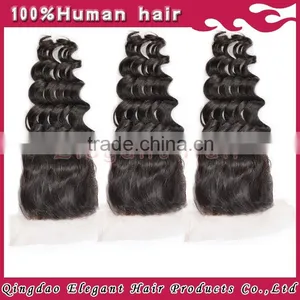 6A Grade Hot Hair Beauty Product Silk Base Lace Frontal Closure thumbnail-3