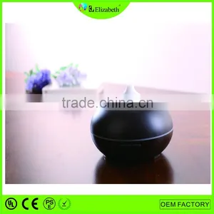 300ml Aroma Essential Oil Diffuser, Amazon Wood Grain Ultrasonic Cool Mist Humidifier With Color LED Lights Timer thumbnail-1