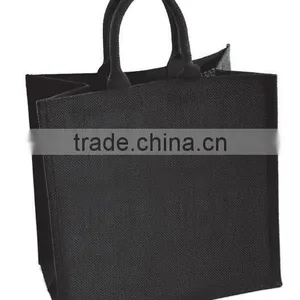2016 High-end Plain Large Jute Wine Recycle Bag Wholesale thumbnail-3