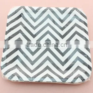 New Products 2015 Innovative Product 7 Inch SQUARE PAPER PLATE for Party Supplies thumbnail-3