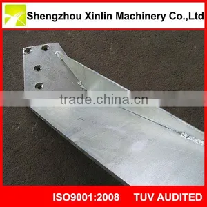 Custom Steel Sheet Metal Fabrication Parts With Hot Dipped Galvanized thumbnail-1