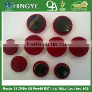 Mushroom Shape Fabric Covered Button for Coats -- F1405 thumbnail-1