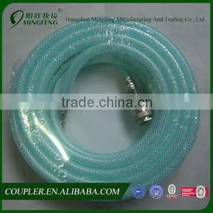676609 6*11 Light Green Clear Braided PVC Air Hose 7.5M thumbnail-1