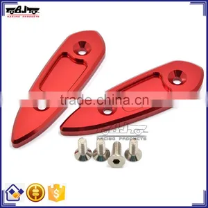 Recommended CNC Aluminum Motorbike Mirror Hole Cap For Yamaha Yzf-R3 2015-2016 thumbnail-1