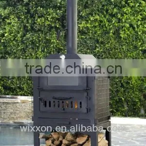Wood Fired Outdoor BBQ Pizza Oven and Smoker thumbnail-1