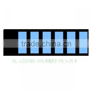 Customized Led Display Digit Display for Family Appliance Ice Blue Color thumbnail-5