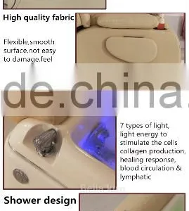 Flexible Foot Tub Sex Salon Pedicure Spa Chair for Nail Salon thumbnail-6