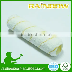 Yellow Stripe Microfiber Paint Roller Sleeve thumbnail-1