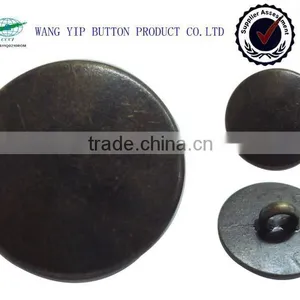 15mm Chinese Alloy One Hole Full Round Shank Button thumbnail-1