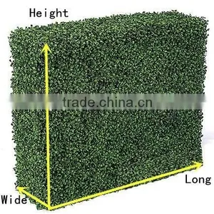 PE Material and Artificial Topiary Hedge Plant Type Outdoor Artificial Boxwood Hedge Quality Choice thumbnail-2