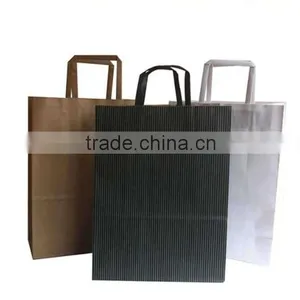 OEM Production Customized White Kraft Craft Paper Bag for Wine thumbnail-3