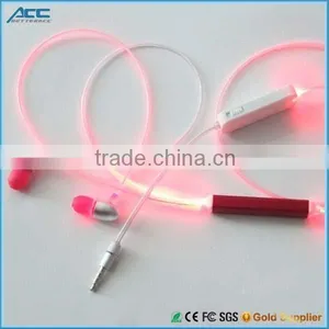 Smartphone Glow EL Headphone Earphone Flashing With Music Playing thumbnail-3