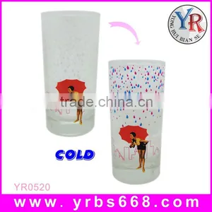 Customized Logo Design Straight Glass Cup For Restaurant Hotel Business Promotion thumbnail-4