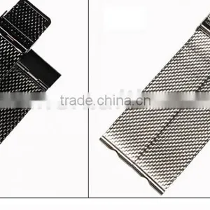 Milanese Classic Buckle Stainless Steel Watchband 24mm thumbnail-2