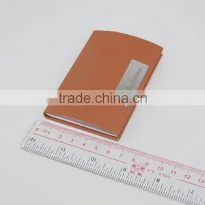 Cheap PU Leather Name Card Holder and Keychain Gift Set thumbnail-5