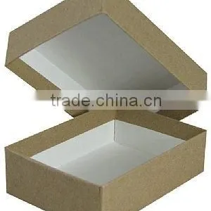 Cheap Custom Kraft Paper Packaged Box With Lid From China Supplier thumbnail-1