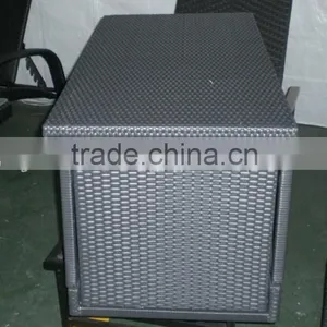 Outdoor and Indoor Big PE Rattan Storage Box thumbnail-2