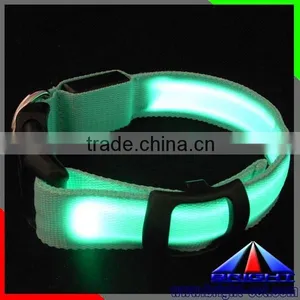 LED USB Rechargeable Dog Collar, USB Rechargeable Flashing Dog Collar, 6 LEDs Decorative Dog Collars thumbnail-4