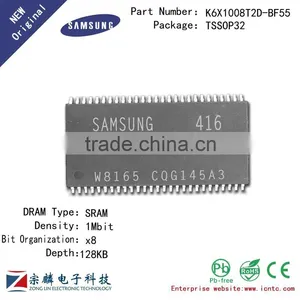 Genuine Original K6X1008T2D-BF55 TSSOP32 128K X8bit SRAM Flash Memory RAM thumbnail-1