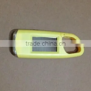 2PCS Led Solar Flashlight With Keychain thumbnail-2