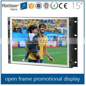 FlintStone 15 Inch Kiosk Advertising Screen, Retail Display Video Screen, Commercial Advertising LCD Screen thumbnail-3