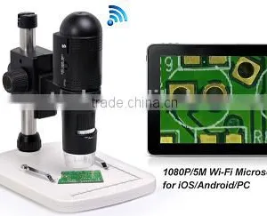 High Quality Microscope 1080P Portable HD Wifi Digital Microscope Pcb WiFi USB Video Microscope Factory Provived thumbnail-1