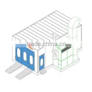 CHINA Used Spray Booth for Sale, High Quality With CE Certification thumbnail-1