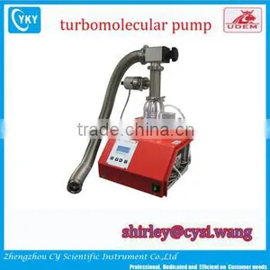 33 L/s Compact Turbomolecular Vacuum Pump System (up to 1E-7 Mbar) With Gauge, Ball Valve & SS Bellows Quality Choice thumbnail-1