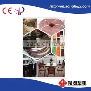 PP/PE/PVC Imitation Plastic Rattan Production Line For Furniture thumbnail-3
