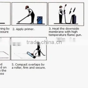3.0mm SBS Modified Bitumen Waterproof Membrane With Mineral thumbnail-3