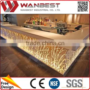 Unique Style Special Bubble Tea Bar Counter Design thumbnail-1