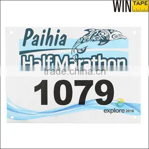1-1000 Custom Logo For Running Event Printable Sport Tyvek Marathon Race Numbers Quality Choice thumbnail-3