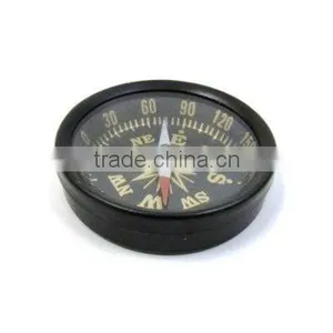 Nautical Antique Brass Paper Weight Compass 13446 thumbnail-1
