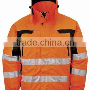 EN471 High Visibility Winter Parka for Men thumbnail-1