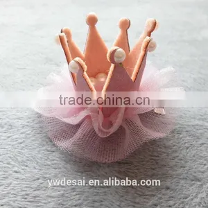 2014 Cute Crown Children's Hair Accessories Baby Hair Clips Jewel thumbnail-4