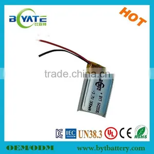 Wholesale Price 303030 3.7V180mAh Beauty Equipment Battery With PCB Protection thumbnail-3