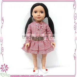 Fashion Plastic Vinyl Half Cloth Body Doll Toys , PVC Vinyl Doll for Girls thumbnail-3