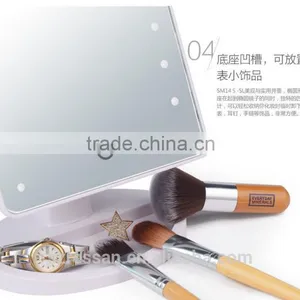 Makeup Mirror Vanity Mirror With 22LED Touch Control Brightness LED Mirror for Beauty Fast Shipping thumbnail-5