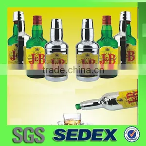 OEM Bottle Shape With Shiny Surface Plastic Wine Box thumbnail-1