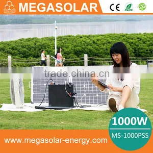 Lithium Ion Battery Solar Generator For Fan & TV & Computer & Fridge & Air Conditioner thumbnail-3
