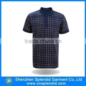Wholesale Clothing Market Men Cross Color Polo Shirts thumbnail-1