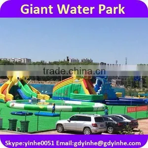 2016 Giant Inflatable Pool Slide for Adult, Inflatable Pool With Slide Quality Choice thumbnail-3